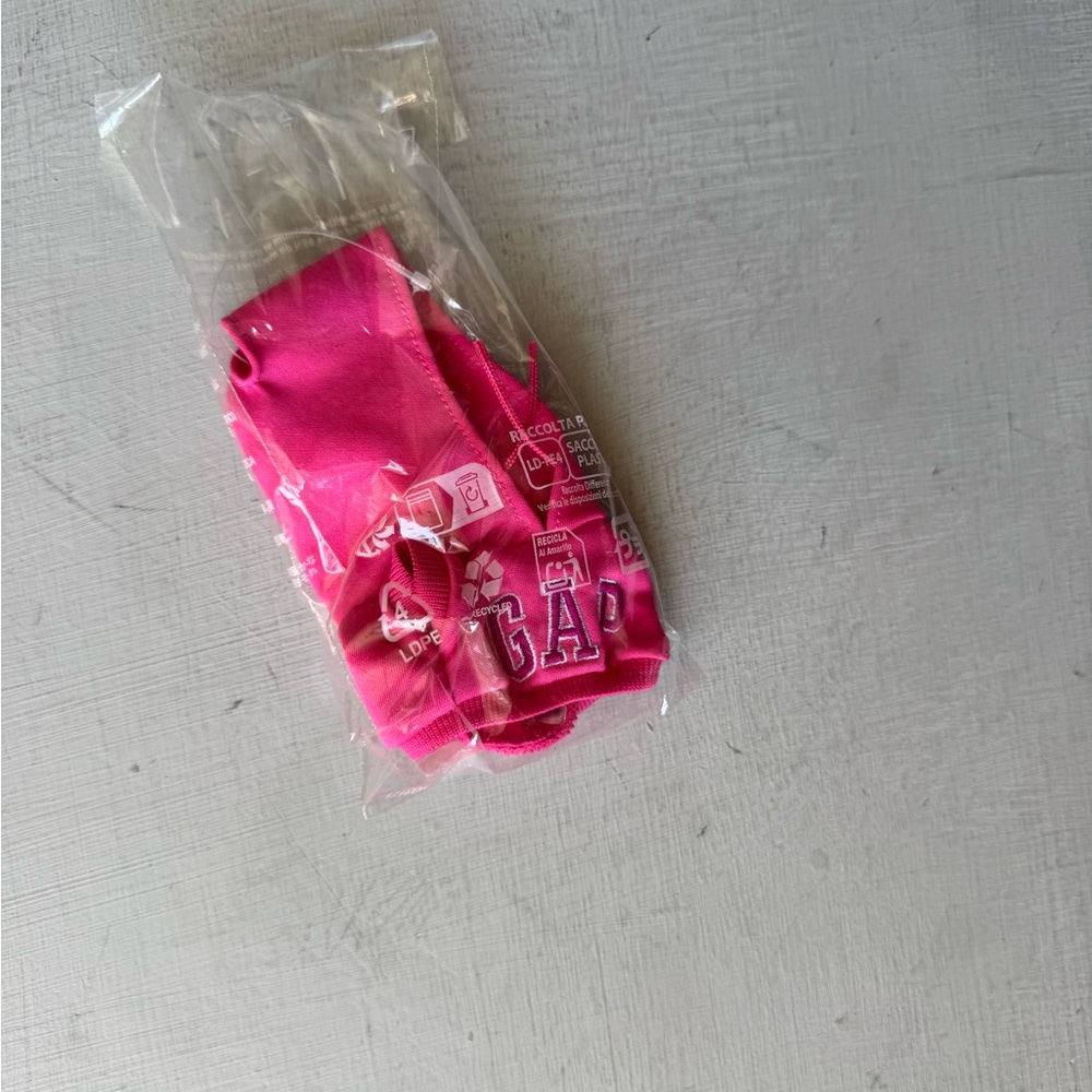 NWT GAP Toy Logo Hoodie IN Standout Pink - Picture 4 of 5
